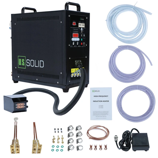 U.S. Solid 6KW Ultra High Frequency Induction Heater Furnace 220V