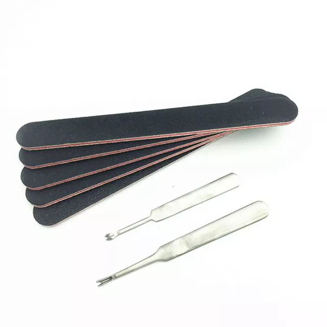 Leder Werkzeug Leather Craft Hand Sewing Stitching Groover Tool Kit Set 2