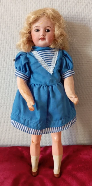 POUPEE DE COLLECTION  Unis France 60 - Tëte En Porcelaine - 30 Cm + Boite EUR 30,00 - FR