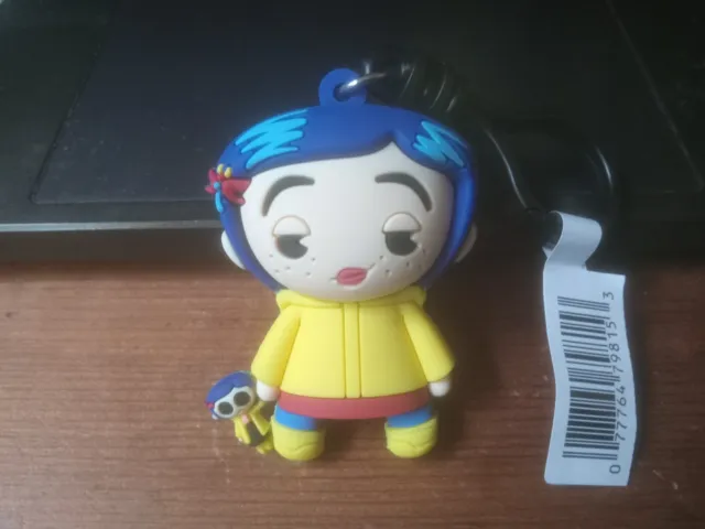 Coraline Figural Bag Clip Series 2 Coraline With Doll