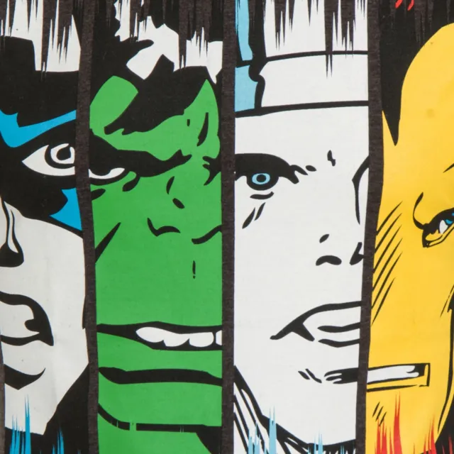 Marvel Comics Boys T-Shirt Character Hulk Iron Man Thor Kids OFFICIAL Gift 2