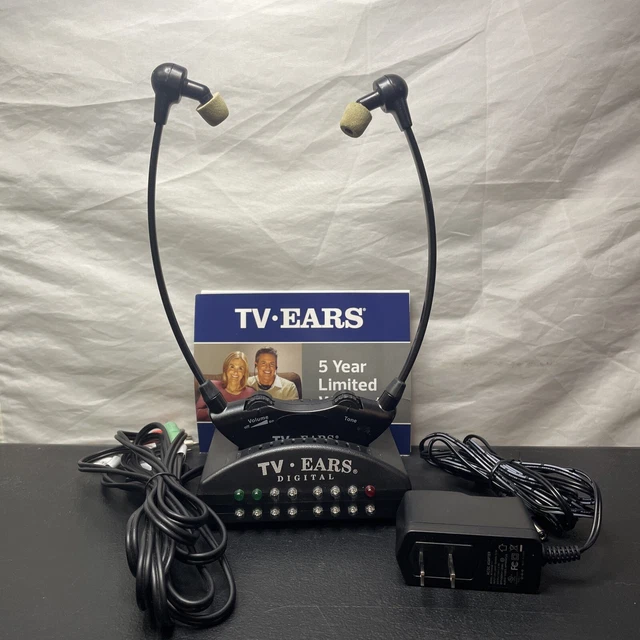 TV EARS 5.0 Dual Digital Wireless Transmitter Tv Ears Tested 49.50