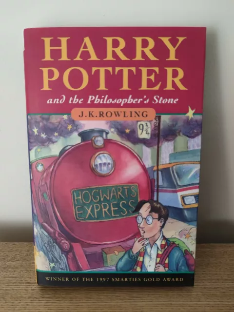 Harry Potter And The Philosophers Stone HB 1st Edition 3rd Print Run Ted Smart