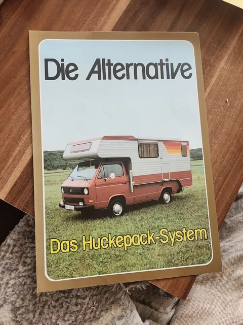 Fischer Huckepack Freizeit Fahrzeuge/System/VW-LT-Wohnaufbau/1982/83/mit Preisli