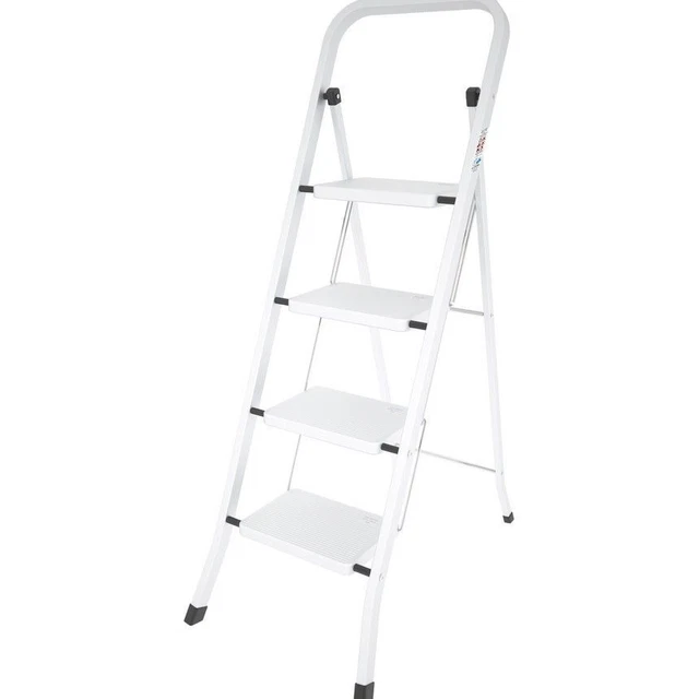 Sgabello Scala FACTOTUM 4 Gradini In Acciaio Max 150kg EN14183 MADE IN ITALY