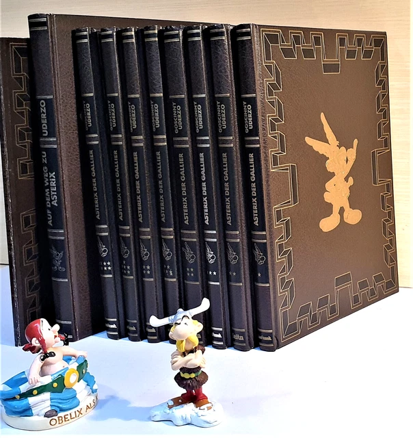 COMIIC+ASTERIX+1-8+VOLUME 1: TIMBRO PRIMO NASTRO+ECOPELLE+3 FIGURE+2 ...