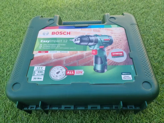 NEW BOSCH EASYIMPACT 1200 12V 1.5 Cordless Impact Drill 06039A4173