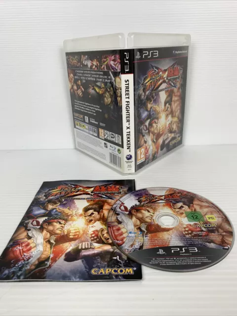 Street Fighter X Tekken (Sony PlayStation 3) Complete w/ manual