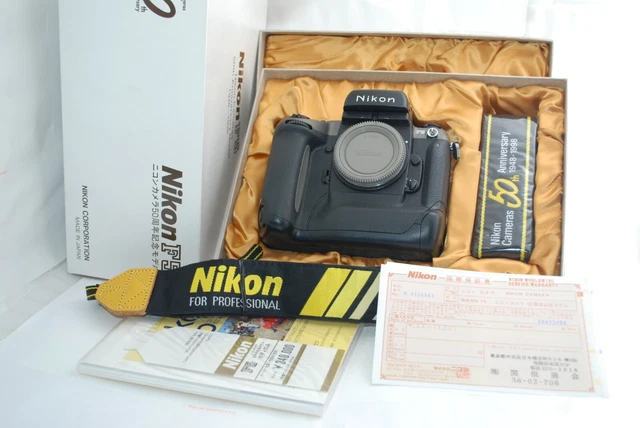 PRICE DOWN"NEAR MINT BOX"Nikon F5 50th Anniversary 35mm SLR Film Camera Body JP