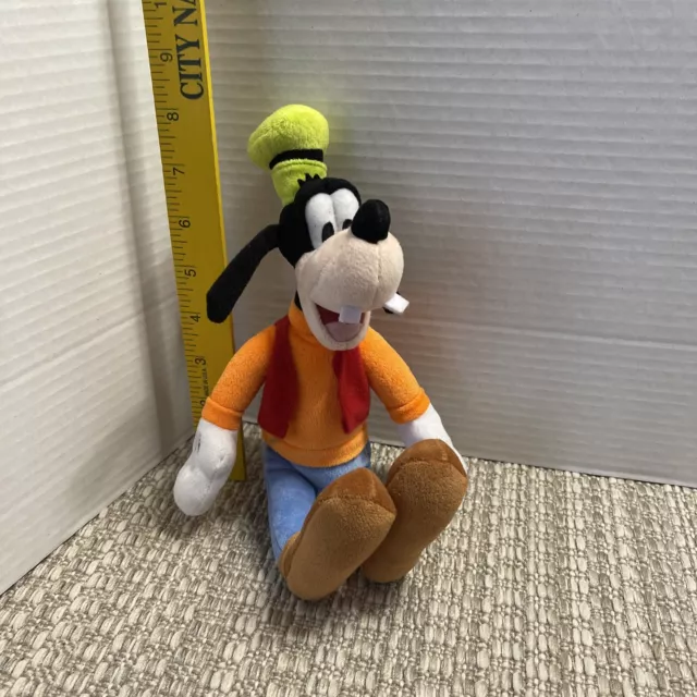 Disney Just Play Goofy Plush Stuffed Toy 12" Mickey Mouse Clubhouse and Friends