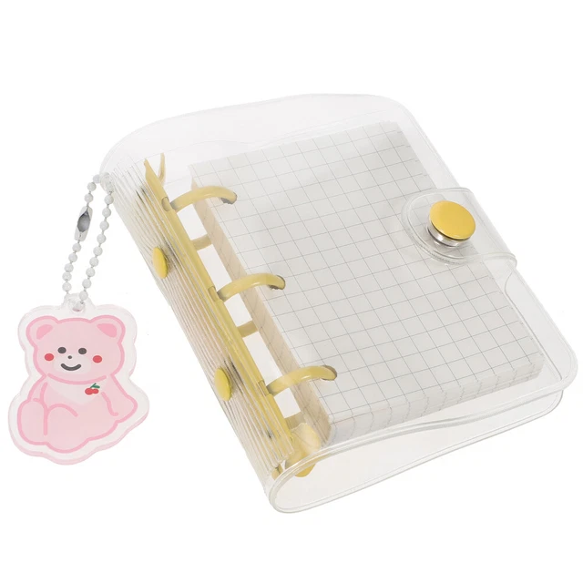 Mini Notebook Clear Pvc Notebook Mini Pvc Binder Notebook Soft