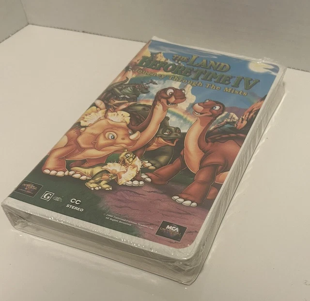 THE LAND BEFORE Time IV The Journey Through The Mist Sealed VHS $10.00