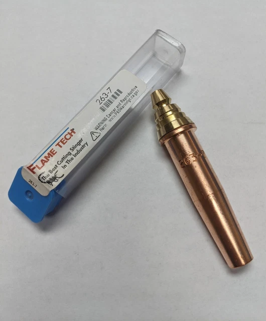 *Excess* FlameTech Airco Style 263-7 Cutting Tip for Propane/Natural Gas