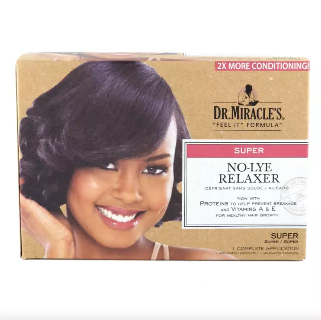 Dr. Miracle’s Intensive No-lye Relaxer Kit Super