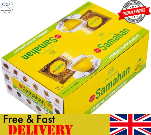 Link Samahan Instant Ayurveda Herbal Tea 10 Sachets Cough & Cold  UK SELLER