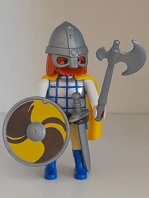 Figurine Playmobil Chevalier / Princesse / Viking - Univers Château Moyen Âge Novelmore - Occasion Comme Neuf