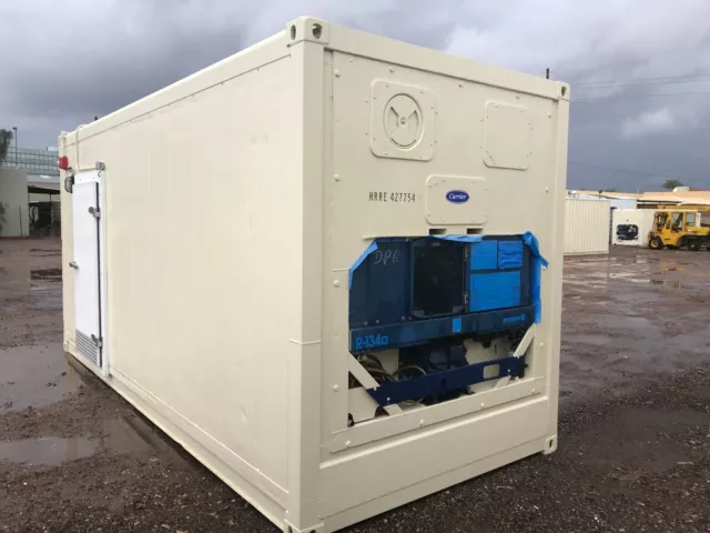 20'Freezer Container Compact Mobile Cold Storage -10°F Reefer Container