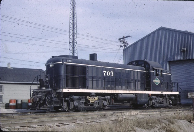IC Illinois Central Alco RS2 Kodachrome original Kodak Slide