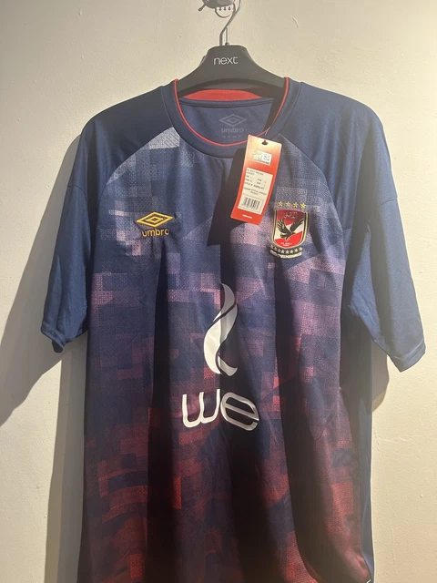 Maillot Extérieur Zamalek SC 2023/2024 – Tempo – Taille S – Bleu – Neuf