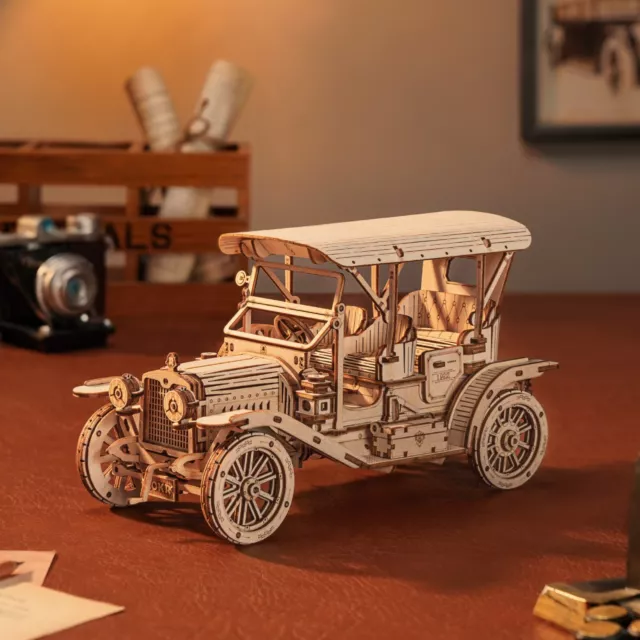 ROKR Chocolate Factory, Puzzle 3D Legno Rompicapo,Modellismo da Costruire  Adulti