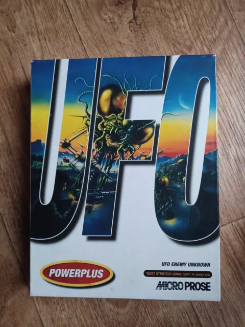 UFO Enemy Unknown - Micro Prose - Commodore Amiga Big Box 1994 CIB