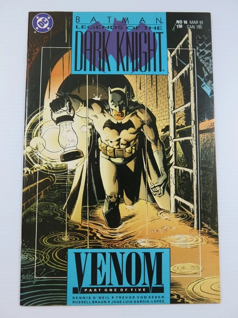 Batman Legends of the Dark Knight #16 Venom (Mar 1991 DC)