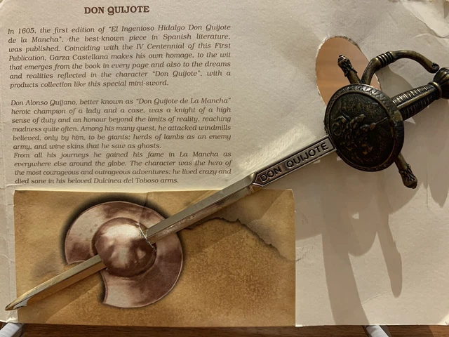 Don Quijote sword collectibles