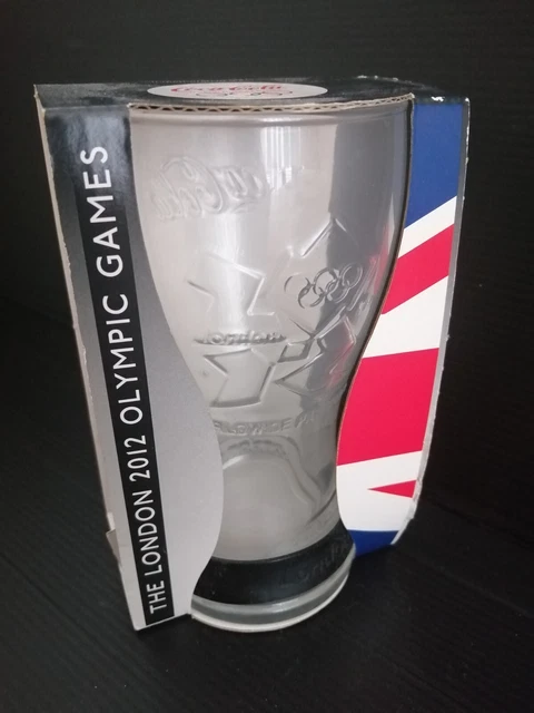 MCDONALD'S COCA COLA London 2012 Olympic Games Glass and Wristband Black