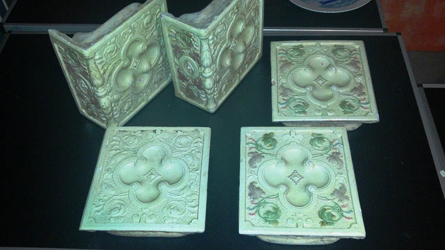 5 KAMINOFEN KACHELN  (ca.18 Jh.?)