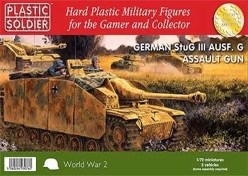 Ww2V20008 - 20Mm German Stug Iii Ausf G Assault Gun  - Plastic Soldier Company