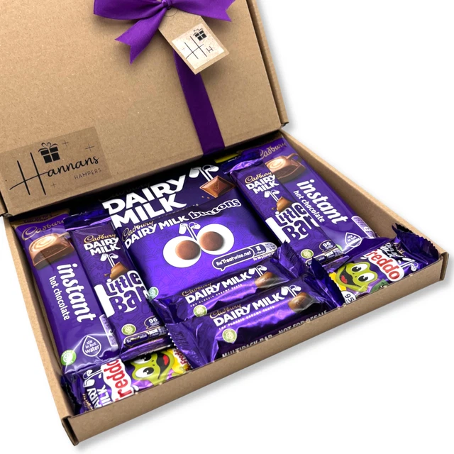 CADBURY CHOCOLATE DAIRY Milk Gift Box Personalised Hamper Gift Box