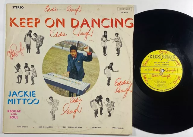 Jackie Mittoo "Keep On Dancing" Reggae LP Coxsone Yellow Label