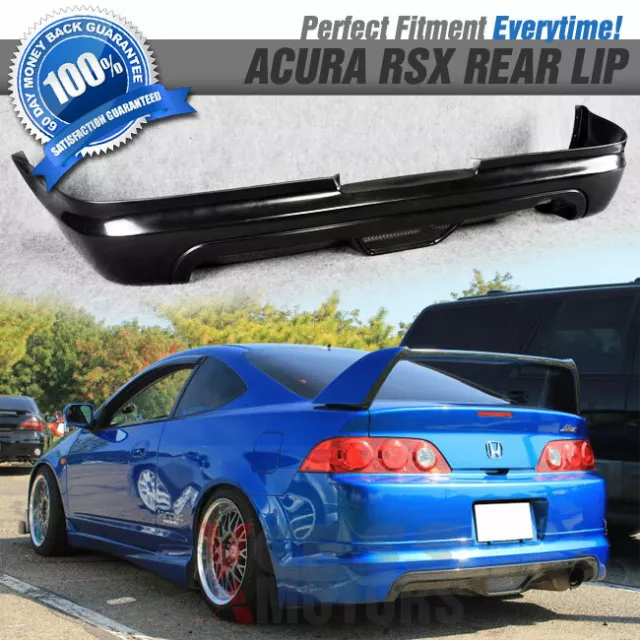 Fits 05-06 Acura RSX Coupe Mugen Style PU Rear Bumper Lip Spoiler