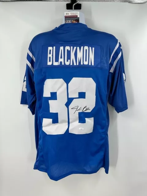 Julian Blackmon Indianapolis Colts Signed Autographed Jersey JSA Witnessed
