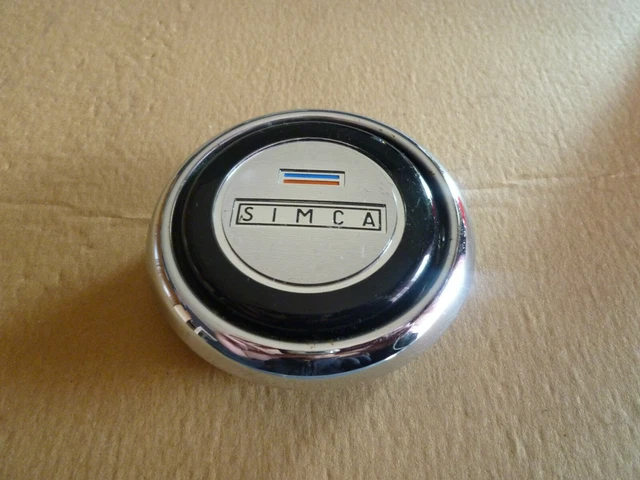 Centre De Volant Avec Klaxon Pour Simca 1000 & 1100 - Occasion, Marque RK