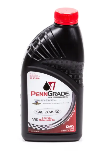 Penngrade Motor Oil    Bpo71576    20W50 Motorcycle Oil 1 Qt
