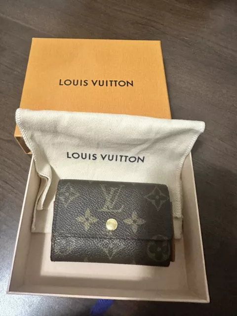 Replica Louis Vuitton Card Holder Monogram Canvas M61733 for Sale
