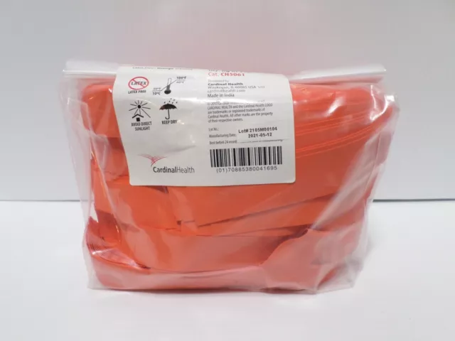 CardinalHealth 1"X18" Orange Tourniquet Strap 250 Ct  (CH5061) $ave Here today