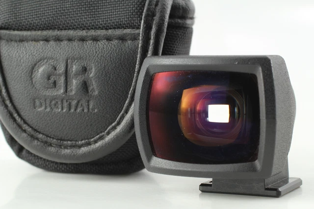 [Near MINT in Case] RICOH External Viewfinder GV-1 21 / 28mm for GR From JAPAN