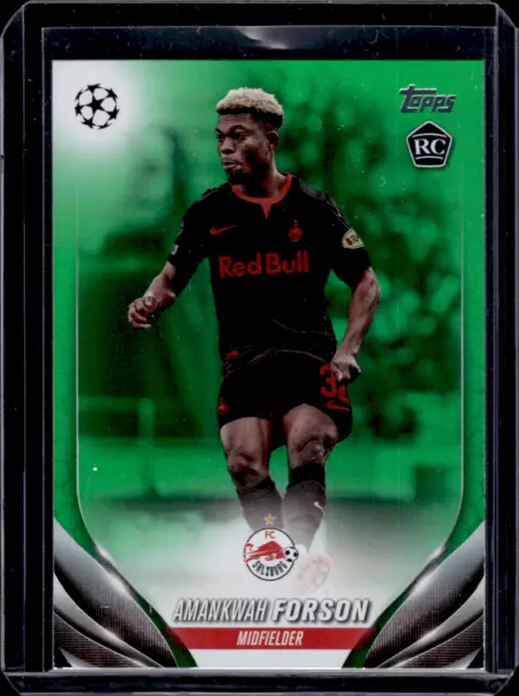 Topps Flagship 2023-2024 Amankwah Forson Salzburg Parallel 46/99