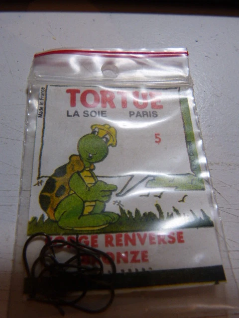 Pochette De 10 Hameçons Montés TORTUE, Taille 12, Forgé Bronze, Pour Pêche En Eau Douce