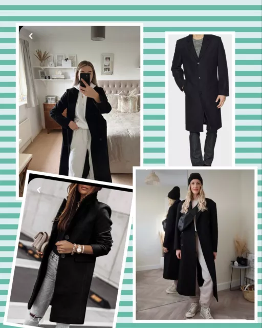 Botany 500 wool trench coat deals