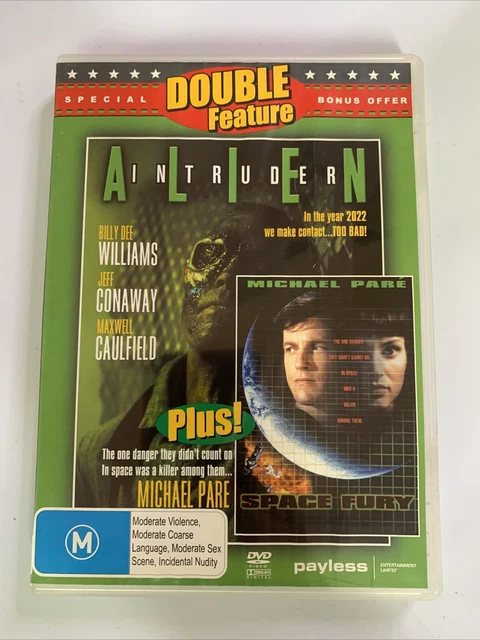 ALIEN INTRUDER + Space Fury - Double Feature 1990's Sci-fi