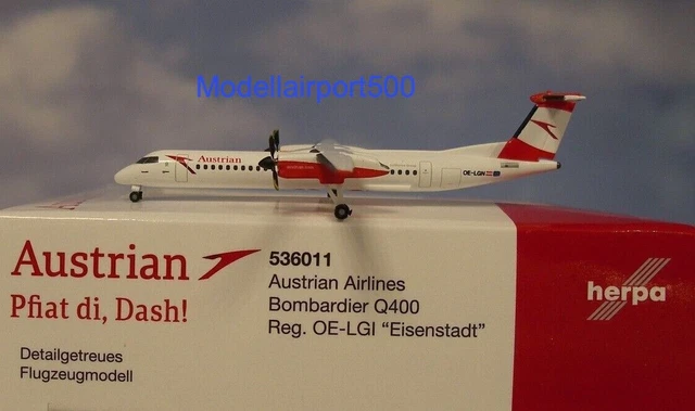 herpa 537834 Boeing B787-9 Austrian Airlines Dreamliner | WINGS 1:500 | Online kaufen bei Modellbau Härtle