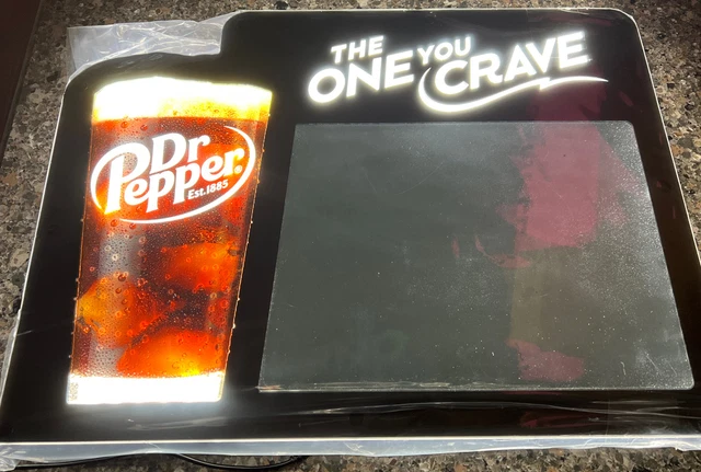 DR Pepper The One You Crave 20x15  Lighted LED Sign