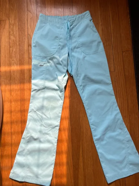 KD110 By Barco Women's Scrub / Medical Pants Boot Leg Cut- XXS -Light Blue