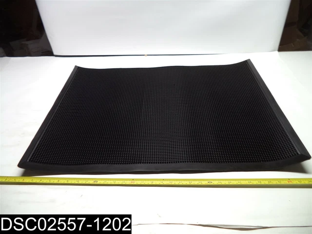 MA SR42BK Mat-A-Dor Entrance/Scraper Black Rubber Mat 24" X 32"