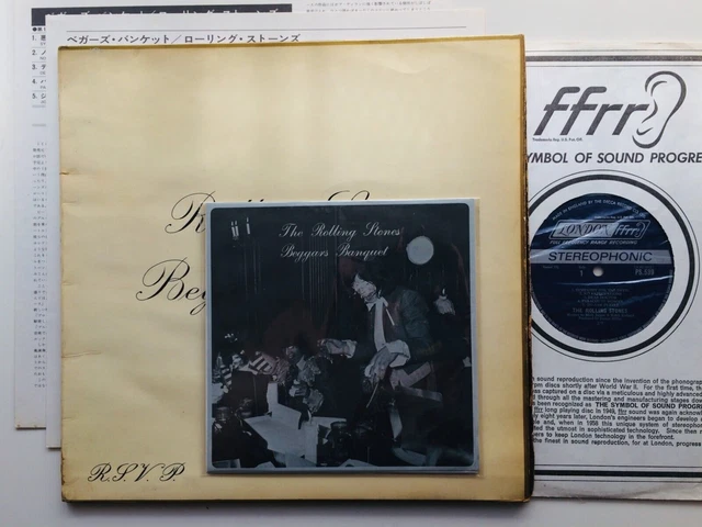 ROLLING STONES – Beggars Banquet - Original 1968 UK Mono Unboxed