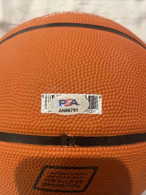 Derrick Rose Signed Autographed Nike Basketball PSA AUTH 2