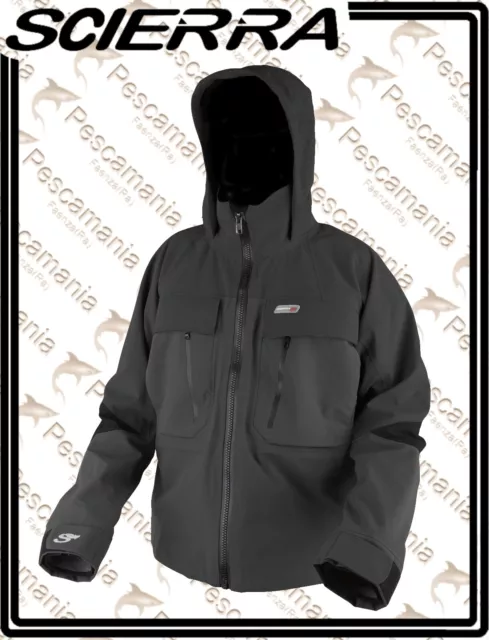 Scierra C & R Wading Jacke Technik Atmungsaktiv Wasserdicht Fangen und